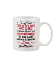 Thanks For Being My Dad Mug front