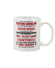 God Sent Me My Freakin' Awesome Husband Mug thumbnail