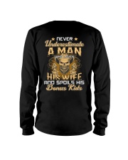 Never Underestimate A Man Who Loves His Wife Long Sleeve Tee thumbnail