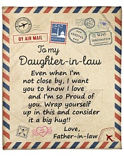 Even When Im Not Close By FIL To Daughter-In-Law Fleece Blanket - 50" x 60" front