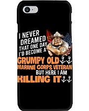 I Never Dreamed Become A Grumpy Old Veteran Phone Case tile