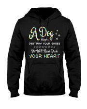 Dogs will never break your heart Hooded Sweatshirt thumbnail