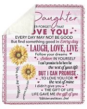 Never Forget I Love You Dad To Daughter Sherpa Fleece Blanket tile