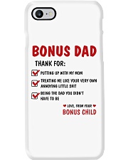 Bonus Dad Thanks For Being The Dad Phone Case tile