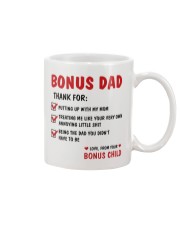 Bonus Dad Thanks For Being The Dad Mug front