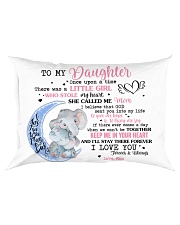 Once Upon A Time Was A Little Girl-Mom To Daughter Rectangular Pillowcase front