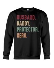 Husband Daddy Protectoe Hero Crewneck Sweatshirt tile