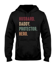 Husband Daddy Protectoe Hero Hooded Sweatshirt tile