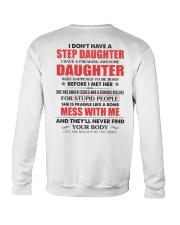 I Have A Freaking Awesome Daughter Crewneck Sweatshirt thumbnail