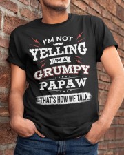 I'm A grumpy Papaw Classic T-Shirt apparel-classic-tshirt-lifestyle-26
