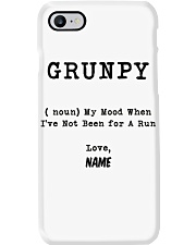 Grunpy-My Mood When Not Been Run Personalized Name Phone Case tile