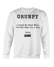 Grunpy-My Mood When Not Been Run Personalized Name Crewneck Sweatshirt tile