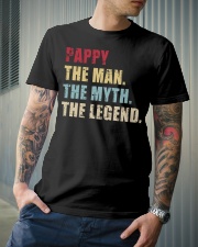 Pappy The Man The Myth The Legend Classic T-Shirt lifestyle-mens-crewneck-front-6