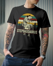 Stepdadsaurus Classic T-Shirt lifestyle-mens-crewneck-front-6