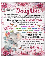 In This Blanket Im Sending LotsOf Love To Daughter Fleece Blanket - 50" x 60" front