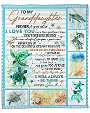 Never Forget That I Love You-Turtle GM To GD Fleece Blanket - 50" x 60" front