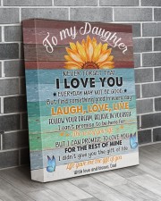 Never Forget That I Love You Dad To Daughter 11x14 Gallery Wrapped Canvas Prints aos-canvas-pgw-11x14-lifestyle-front-12