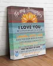Never Forget That I Love You Dad To Daughter 11x14 Gallery Wrapped Canvas Prints aos-canvas-pgw-11x14-lifestyle-front-14