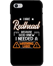 God Knew I Needed A Warning Label Phone Case thumbnail