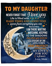 Never Forget That I Love You Mom To Daughter Fleece Blanket - 50" x 60" front