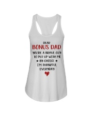 Dear Bonus Dad Ladies Flowy Tank tile