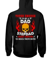 Tough Enough To Be Dad And Stepdad Hooded Sweatshirt thumbnail