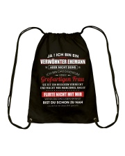Ja Ich Bin Ein Verwohnter Ehemann Drawstring Bag thumbnail
