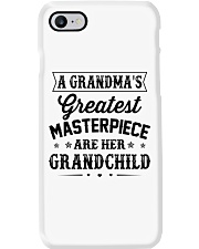 Grandma's Greatest Masterpiece Are Her Grandchilds Phone Case tile