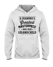 Grandma's Greatest Masterpiece Are Her Grandchilds Hooded Sweatshirt tile