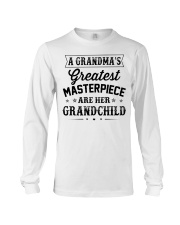 Grandma's Greatest Masterpiece Are Her Grandchilds Long Sleeve Tee tile