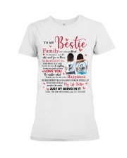 Bestie Thanks For Always Giving Me Special Lift Premium Fit Ladies Tee tile