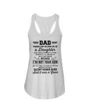 Thanks For Valuing Me As A Daughter Ladies Flowy Tank thumbnail