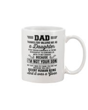 Thanks For Valuing Me As A Daughter Mug thumbnail