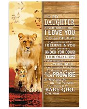 Lion- Never Forget That I Love You Mom-To-Daughter Vertical Poster tile
