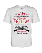 To My Wife V-Neck T-Shirt thumbnail