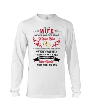 To My Wife Long Sleeve Tee thumbnail