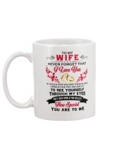 To My Wife Mug back