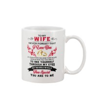 To My Wife Mug front