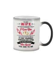 To My Wife Color Changing Mug thumbnail
