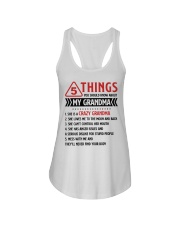 5 Things You Should Know About My Grandma Ladies Flowy Tank thumbnail