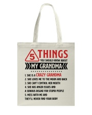 5 Things You Should Know About My Grandma Tote Bag thumbnail
