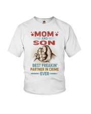 Mom And Son Best Freakin' Partner In Crime Youth T-Shirt tile