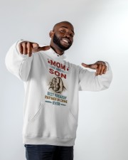 Mom And Son Best Freakin' Partner In Crime Hooded Sweatshirt apparel-hooded-sweatshirt-lifestyle-front-12