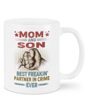Mom And Son Best Freakin' Partner In Crime Mugs tile