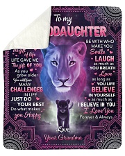 I Didn't Give U The Gift Of Life Lion GM To GD Sherpa Fleece Blanket tile