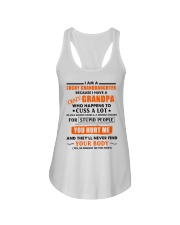 I Am Lucky Granddaughter Ladies Flowy Tank thumbnail