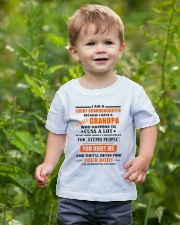 I Am Lucky Granddaughter Youth T-Shirt lifestyle-youth-tshirt-front-3