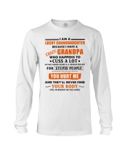 I Am Lucky Granddaughter Long Sleeve Tee thumbnail