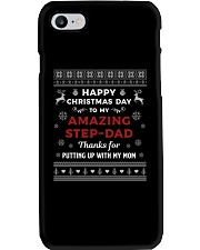 Happy Christmas Day To My Amazing Step-dad Phone Case thumbnail