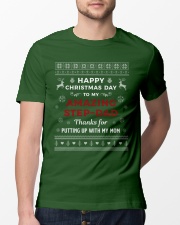 Happy Christmas Day To My Amazing Step-dad Classic T-Shirt lifestyle-mens-crewneck-front-13